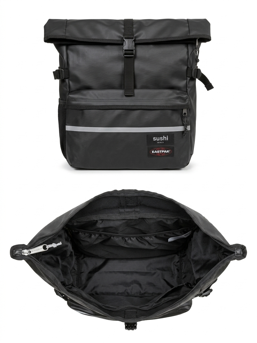 sushi-x-eastpak-fahrradtasche-polyester-56x31x21-cm image 1