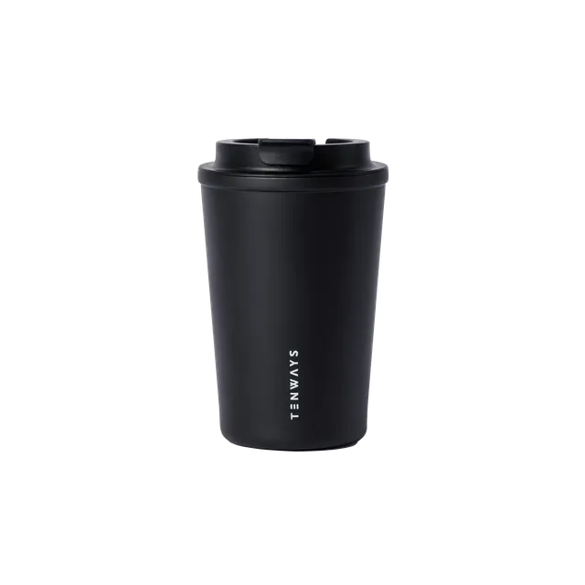 tenways-isolierter-reise-kaffeebecher-schwarz image 1