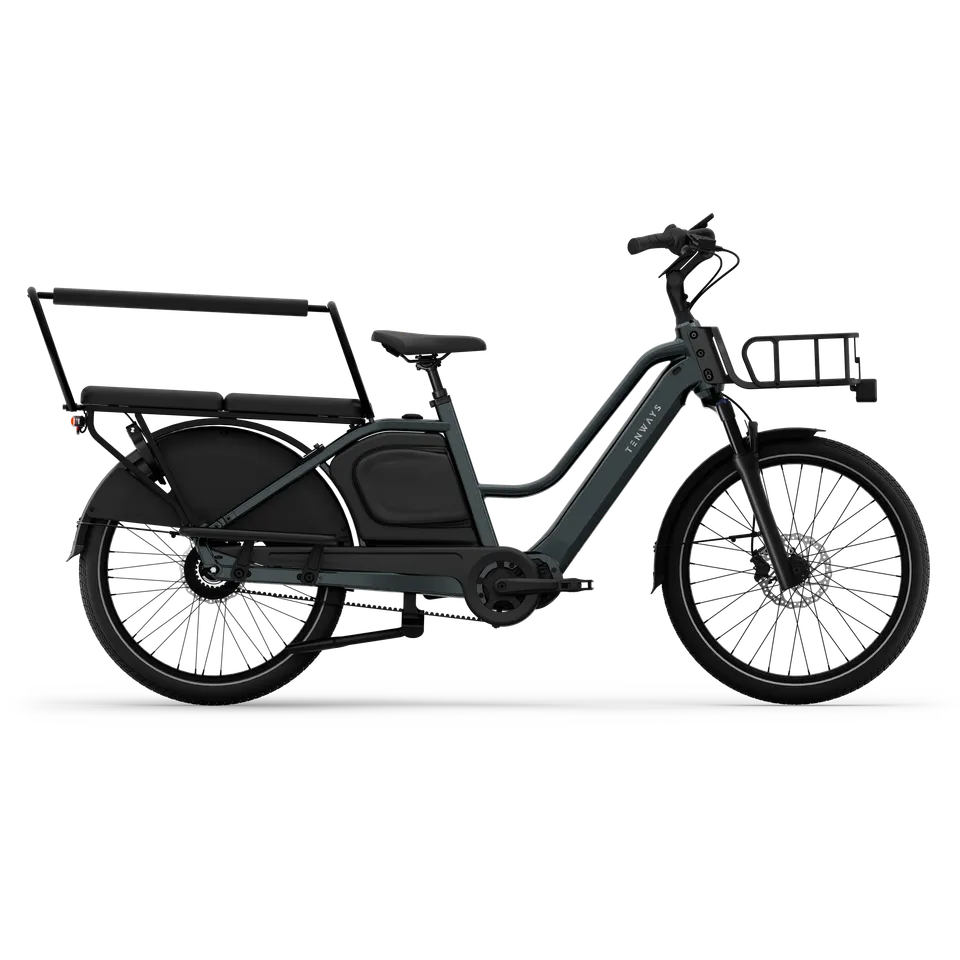 tenways-longtail-cargo-e-bike-mit-720-wh-akku-gates-cdx-riemen-und-enviolo-schal image 1