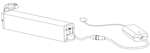 qwic-verl-ngerungskabel-f-r-akku-ladung-mit-4a-reiseladeger-t image 1